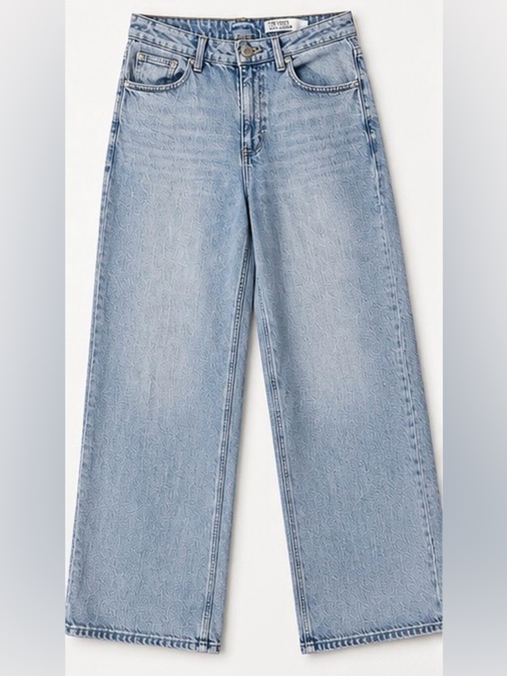Vero Moda We Do Denim Tessa High Rise Wide Leg Jeans Light Wash Size 29/32